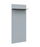 VN - 03 stěna věšáková 800x220x1800 mm, 5-háček Laura, šedá